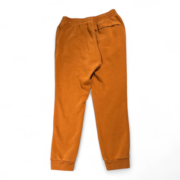 Nike Pants Mens 32X29 Orange Sweatpants Joggers Club Fleece Pockets Athletic - Picture 2 of 9